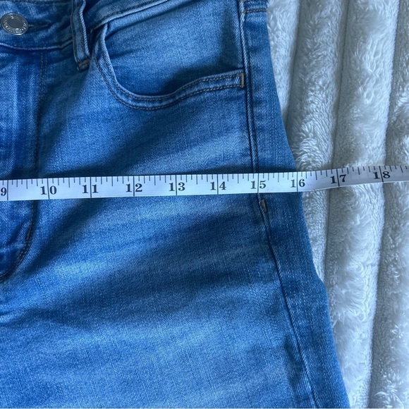 American Eagle Outfitters Women's US8 Super Stretch Blue Denim Jeans - Picture 5 of 11